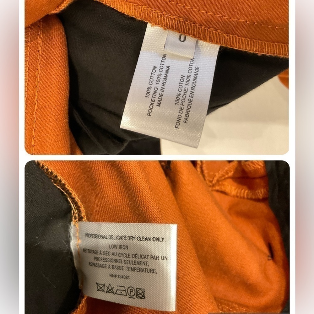Proenza Schouler Belted Straight Pants in Cuffs Size 0 XSmall - Picture 15 of 16